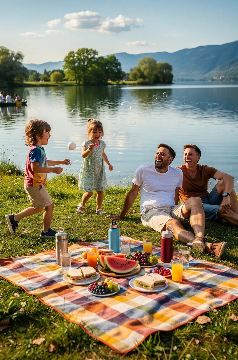 Travelers enjoying seamless offline booking for weekends